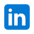 LinkedIn social media icon