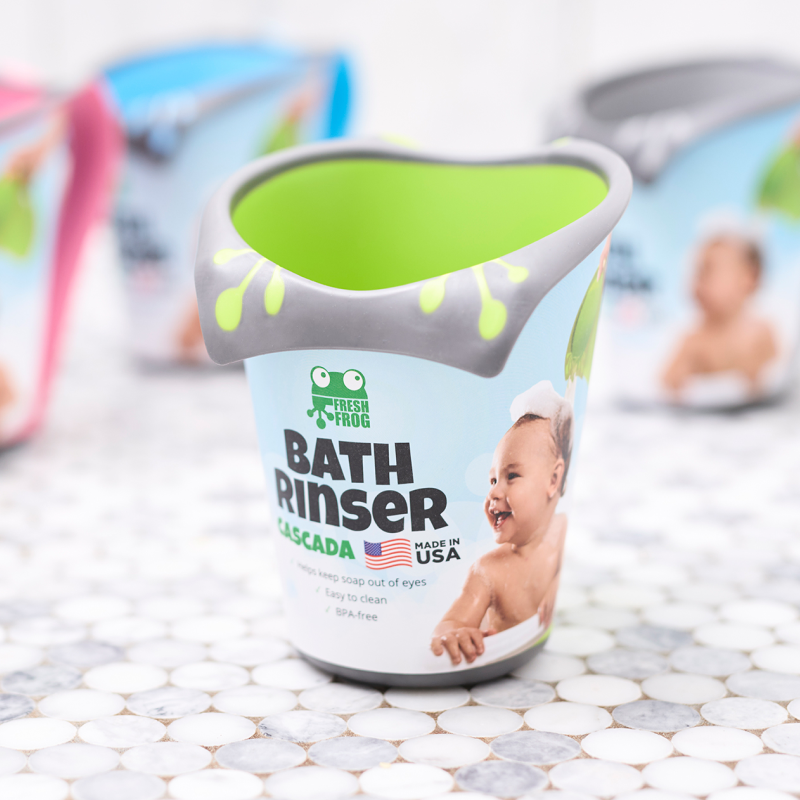 FreshFrog Rinser Cup - plastic product developed by V.E.S. Innovations