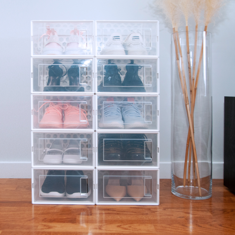 Pikanty Shoe Organizer - plastic product developed by V.E.S. Innovations