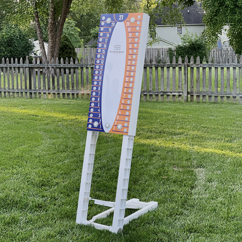 ScoreBox21 Game Counter - plastic product developed by V.E.S. Innovations